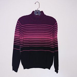Charter Club Classic Mock Turtleneck Sweater S